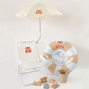 مظلة جديدة للأطفال كرتون حماية من الشمس في الهواء الطلق كرسي محمول لقضاء العطلات والنزهة للأطفال - Product Image 1