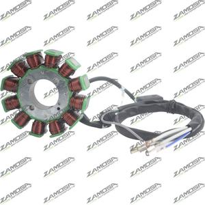 Directo de fábrica ZAMOSA 12 Pole 200cc Motocicleta Magneto Bobina Estator <span class=keywords><strong>Bigboy</strong></span> 202 200 Estator Superlight de 1/2" - Product Image 3