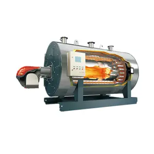 WNS Series 1000kg 20000kg 3000kg Horizontal Natural Gas Diesel Oil Heavy Oil Fired Steam Boiler low Price in henan China