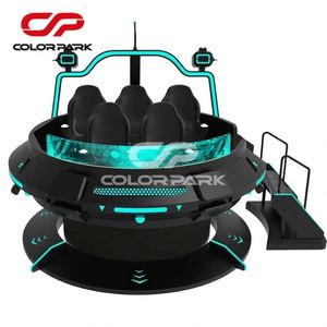 Parque de Atracciones Colorido, Oferta Especial, Simulador de Realidad Virtual con Tobogán para Cinco Personas, Cine de Realidad Virtual, Juegos de Entretenimiento - Product Image 4