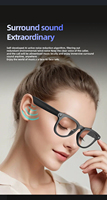Gafas de Sol Inteligentes de Fábrica con Auriculares, Audio, Cámara Wifi, Traductor IA, Grabación de Fotos y Vídeos, Lentes Anti-luz Azul, Auriculares Inalámbricos