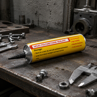 Scellant polyuréthane HPU01, anti-vibration, étanche, colle d'étanchéité, forte adhérence, haute flexibilité pour les joints de caravanes et de conteneurs