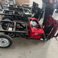 Tricycle électrique cargo ouvert pour adultes 60V 600W
