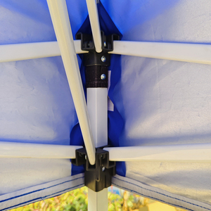 Tente gazebo pop-up brevetée 10x10, tente à baldaquin à mécanisme de poussée centrale pour les grands événements en plein air, 3x4.5, taille 5m, distance de la baie - Product Image 4