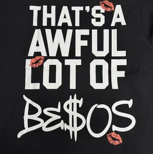 Camiseta de Hombre de Alta Calidad, 100% Algodón, Cuello Redondo, Estampado de Letras, Capacidad de Escaneo Reflectante, con la Frase 'THAT'S a AWFUL LOT of COUGH SYRUP' - Product Image 4