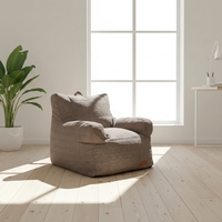 Fauteuil lounge moderne en tissu, confortable, fauteuil simple, fauteuil d'appoint pour salon, chambre à coucher, meubles