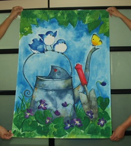 Bandera de jardín en blanco de sublimación de doble cara personalizada al por mayor para Decoración