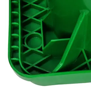 Пластиковая мусорная корзина объемом от 50 л до 240 л, уличная многоцветная мусорная корзина с крышкой