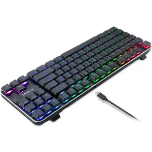 OEM-Teclado mecánico para videojuegos, 87 teclas, alta calidad, nuevo tipo, gran oferta