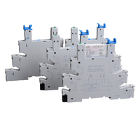 4 Pin 5Pin miniatur menengah Spdt elektromagnetik ramping 5V 6V 12V 24V Dc daya tinggi Relee listrik