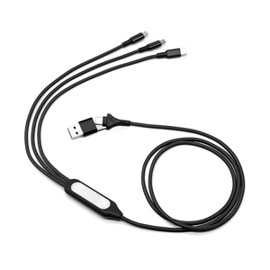 <span class=keywords><strong>Lampe</strong></span> de camping 5-en-1 à LED avec logo, câble de charge USB Type C, en nylon tressé durable, cadeau de bienvenue pour l'extérieur – Fournisseur d'usine - Product Image 5