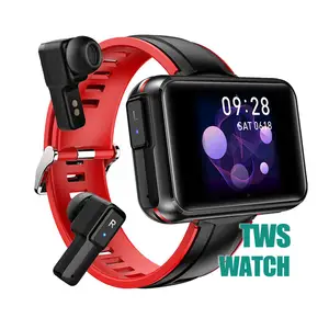 NDW03 Waterproof Fitness Bracelet Earbuds Wireless 2021 Sport Watch 2 In 1 Health Monitoring Odm Smart Watch Factory