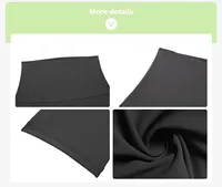 Short de yoga de fitness taille haute pour femme pantalon de cyclisme de sport en nylon souple avec fermeture à la taille élastique pour la course