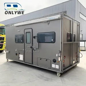 ONLYWE 4x4 Overland Truck Bed Expedition Travel Truck Camper Caravan Off Road Unimog Touring Camper Expedition Truck