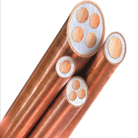 Cable de Cobre de Bajo Voltaje Resistente al Fuego, con Aislamiento de Minerales Inorgánicos y Cubierta de Cobre