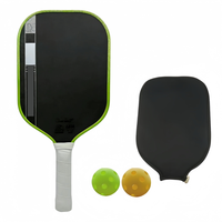 Raquette de pickleball LDXJ GEN5, fibre de carbone T700, noyau de 5e génération PRO-V, moulage secondaire professionnel par pressage à chaud, 225g, 16mm