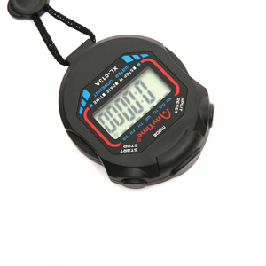 Chronomètre numérique portable électronique LCD OEM pour l'entraînement sportif, chronomètre de tour, chronomètre de fraction de tour, horloge, calendrier, alarme, entraîneur de fitness, utilisation antichoc - Product Image 3