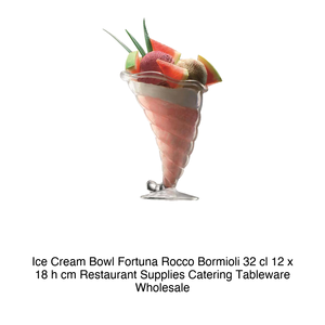 Bol à glace Fortuna Rocco Bormioli 32 cl 12 x 18 h cm Fournitures de restaurant Vaisselle de traiteur Vente en gros - Product Image 2