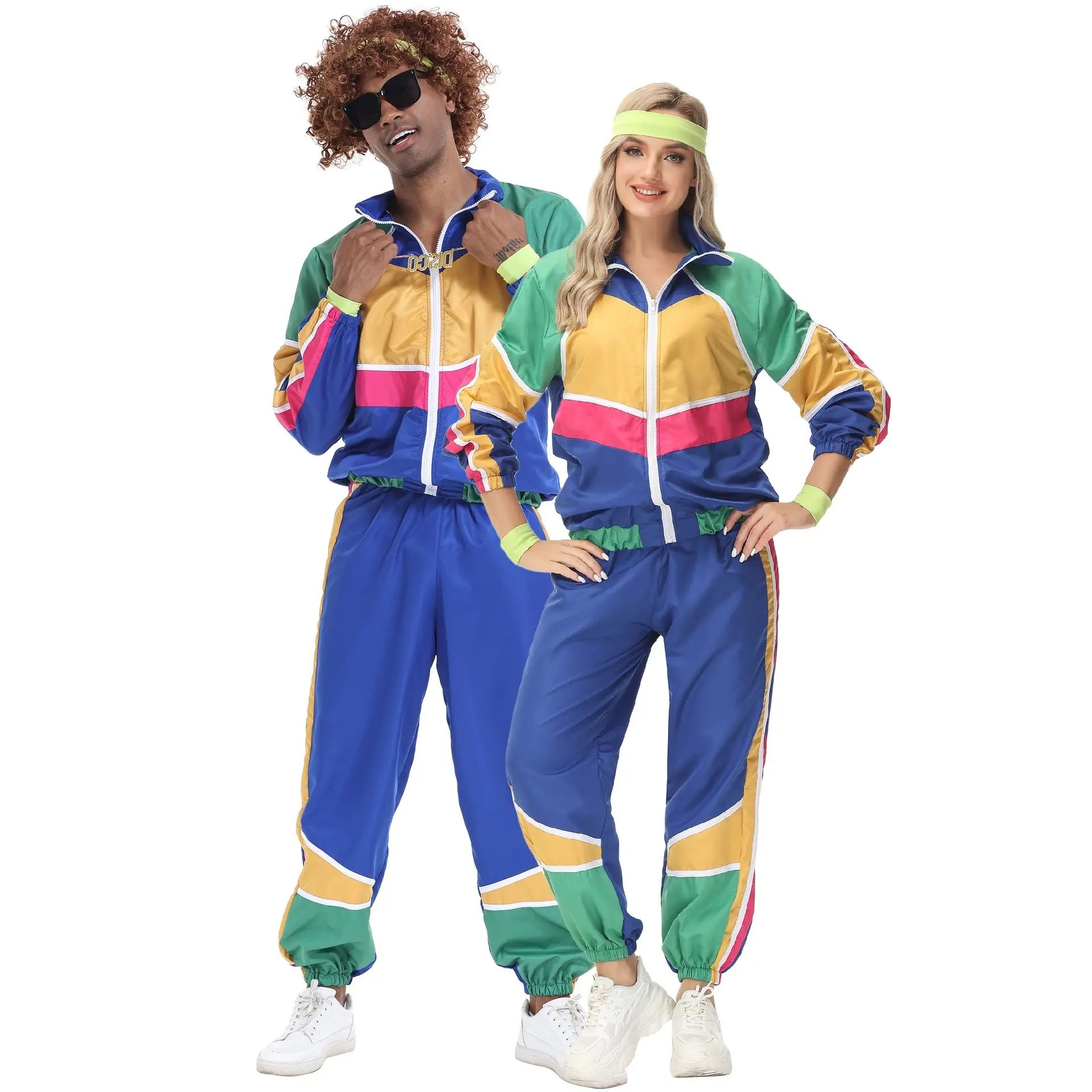 Funny Golf Shirts Halloween Couple Costumes 80S 90S Hip Hop