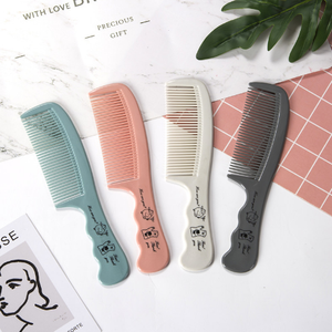 Usine chaude bon marché Beauté cheveux à dents larges démêlant brosse et peigne indolore ensembles Mini coiffure - Product Image 4