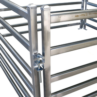Panneaux de clôture en acier galvanisé haute résistance, écologiques, pour enclos d'animaux de ferme, clôture portable pour moutons, enclos pour bétail