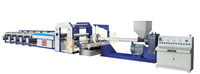 Ligne d'extrusion de fil plat PP à grande vitesse contrôlée par micro-ordinateur Zd-Spl