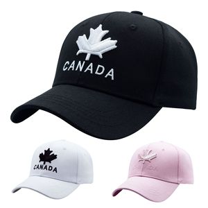 Gorra de Béisbol con Bordado de Hojas, Ajustable, Unisex, de 6 Paneles, Gorra Casual con Diseño de Logotipo en el Dorso de Hilo de Algodón - Product Image 3