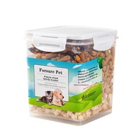 Friandises pour animaux de compagnie : Baril de poulet lyophilisé mélangé pour chats et chiens de toutes les générations – Alimentation de base en gros