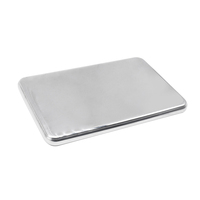 Bloc de glace en acier inoxydable 304 pour boîtes à lunch pour enfants - Alternative au bloc de glace en gel sans danger pour les enfants avec des bords arrondis
