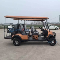 Voiturette de golf tout-terrain 6 places à essence 4 temps, très vendue, vitesse 30-50 km/h, autonomie 90 km+, moteur 3,5 kW, certifiée CE