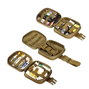 <span class=keywords><strong>Kit</strong></span> pertolongan pertama medis taktis dompet kaki Drop Molle utilitas Fanny tas sabuk paha - Product Image 3