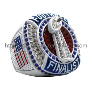 Anillo de campeonato <span class=keywords><strong>final</strong></span> de fútbol personalizado FFL <span class=keywords><strong>Fantasy</strong></span> Football State League diseño libre color barato deportes anillo de hombre joyería - Product Image 1