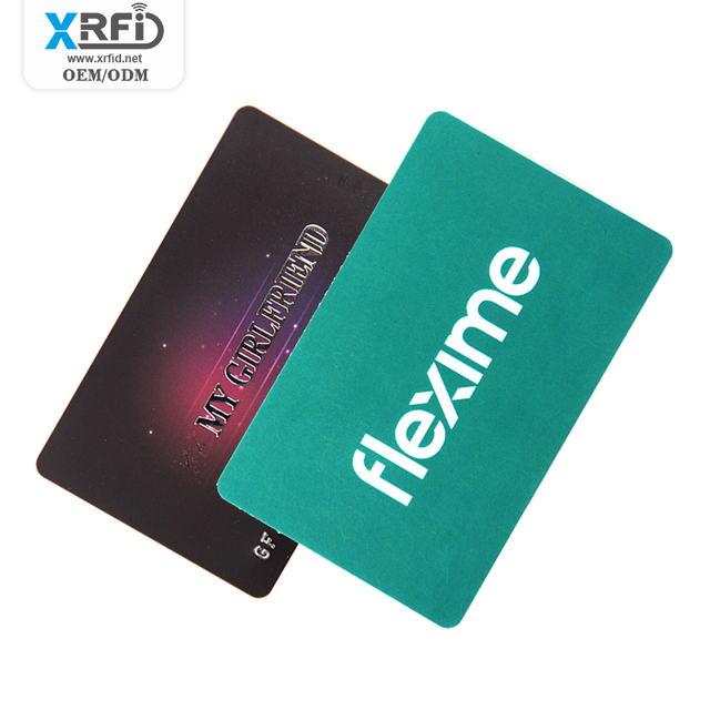 Dual Frequency Chip PVC Proximity Smart Cards Door Access Control 13.56Mhz IC+ID 125Khz EM RFID NFC Dual Card