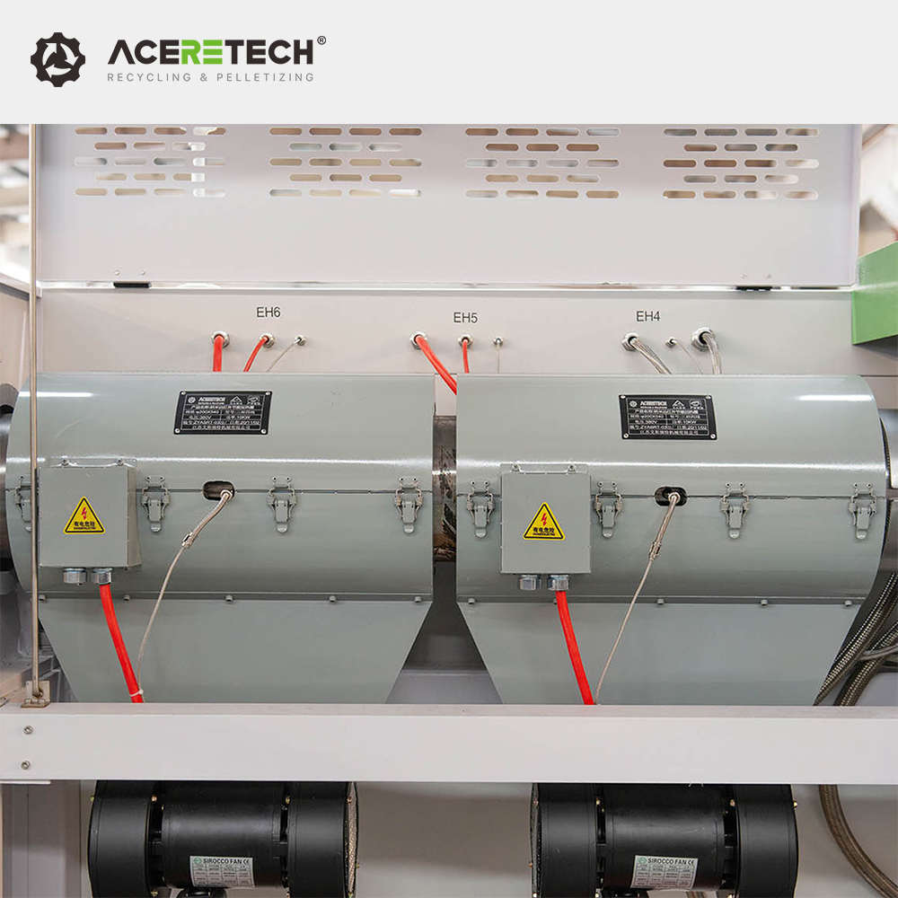 ACERETECH एचडीपीई Ldpe रीसाइक्लिंग Pelletizing लाइन/अपशिष्ट प्लास्टिक Granules बनाने की मशीन की कीमत