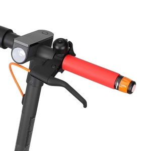 2 PCS Black+Orange Grip <b>Plug</b> Single Side Indicator Handlebar Lamp Smart Safety Warning <b>LED</b> <b>Lights</b> Waterproof Turn Signal <b>Light</b> - Product Image 4