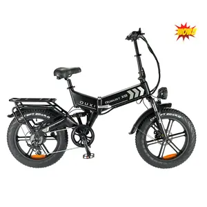 OUXI X8 V8 2023 gran potencia eléctrica neumático grueso bicicleta 48V 500W con batería de litio