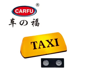 2023 CARFU制造商热卖批发汽车配件出租车灯，底部AC-777A有两个圆形磁铁