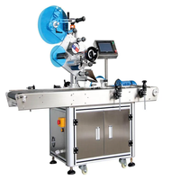 Étiqueteuse plate entièrement automatique Machine d'étiquettes auto-adhésives à grande vitesse pour sacs d'emballage en carton pour aliments et légumes
