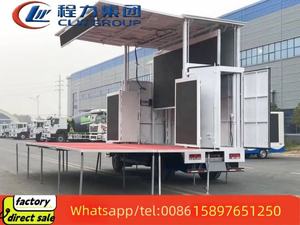 <span class=keywords><strong>Camion</strong></span> mobile d'étape de <span class=keywords><strong>podium</strong></span> de l'écran LED de <span class=keywords><strong>camion</strong></span> mobile de conteneur d'étape avec le système de son - Product Image 5