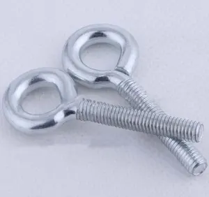 Zinc Plated China Manufacturing Stainless Carbon Steel Eye Bolts With Nuts