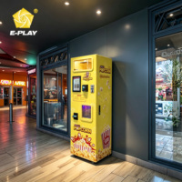 Distributeur automatique de pop-corn Eplay Factory, style européen, à monnayeur, libre-service, pour usage commercial