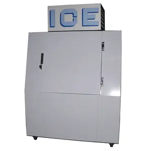 Puerta única AC 110V/220V DC Auto-descongelación/frío 380L Popup Ice Tube Freezer