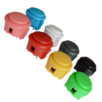 Bouton de Carte 24mm 30mm Petit Cercle Sanwa Bouton de Console de Jeu de Combat King of Fighters Interrupteur