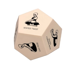 Custom Logo Anti-Stress PU Foam Exercise Dice Fitness Workout Training Cube Toy Corporate Promotional Gifts
