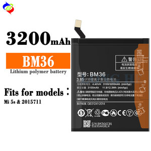 Batterie de téléphone portable haute capacité <span class=keywords><strong>BM36</strong></span> pour Xiaomi 5S Batterie rechargeable pour téléphone Batteries pour Xiaomi Redmi - Product Image 2
