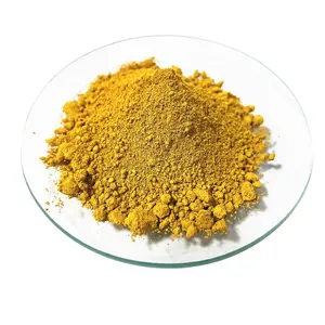 Tahan suhu tinggi sintetis besi oksida kuning pigmen untuk semen batu bata