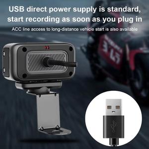 New Xe Máy Dash Cam DVR 1080P 2K Phía Trước Máy Ảnh Ip65 Không Thấm Nước Hỗ Trợ Wifi Cho Motorsports - Product Image 6