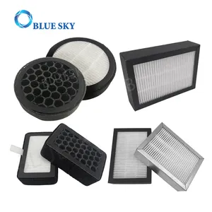 Personalizado de nido de abeja de carbono activado Mini plisado filtros HEPA para purificador de aire accesorios