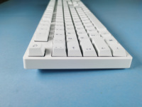 Minimalist White PBT Keycaps with Cherry Profile Layout Dye-Sub 61/87/104/108 MX Switch Compatible for Mechanical Keyboard