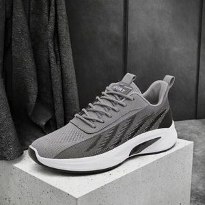 Vente en gros usine – Nouvelles chaussures de basketball pour hommes printemps 2026 – Baskets décontractées en maille respirante, souples et confortables pour la course – Tailles US et EUR - Product Image 2